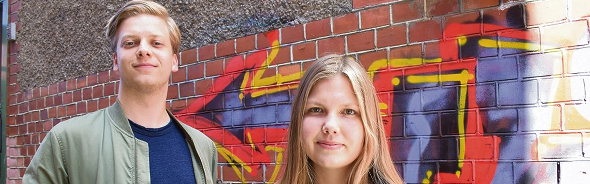 Bild p&aring; f&ouml;rbundsordf&ouml;rande Nadja Lundberg och f&ouml;rbundssekreterare Arvid Gustavsson