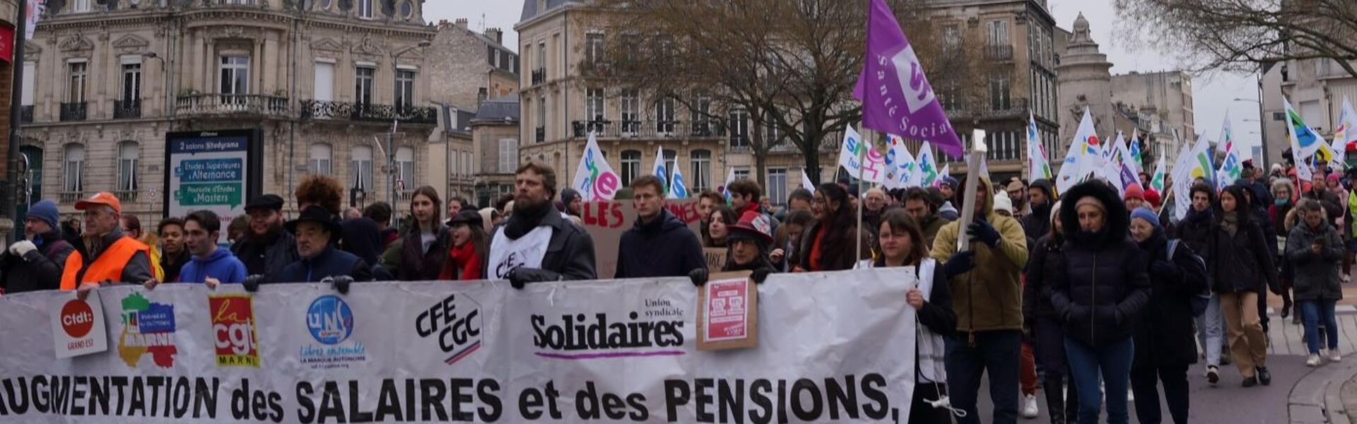 Protest i Paris