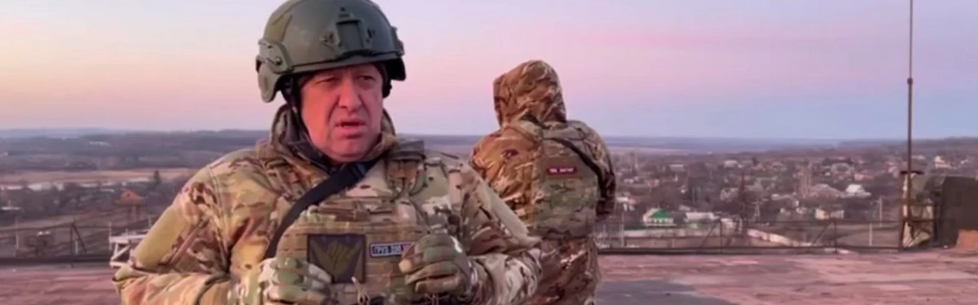 Bild p&aring; PMC Wagners ledare Jevgenij Prigozjin