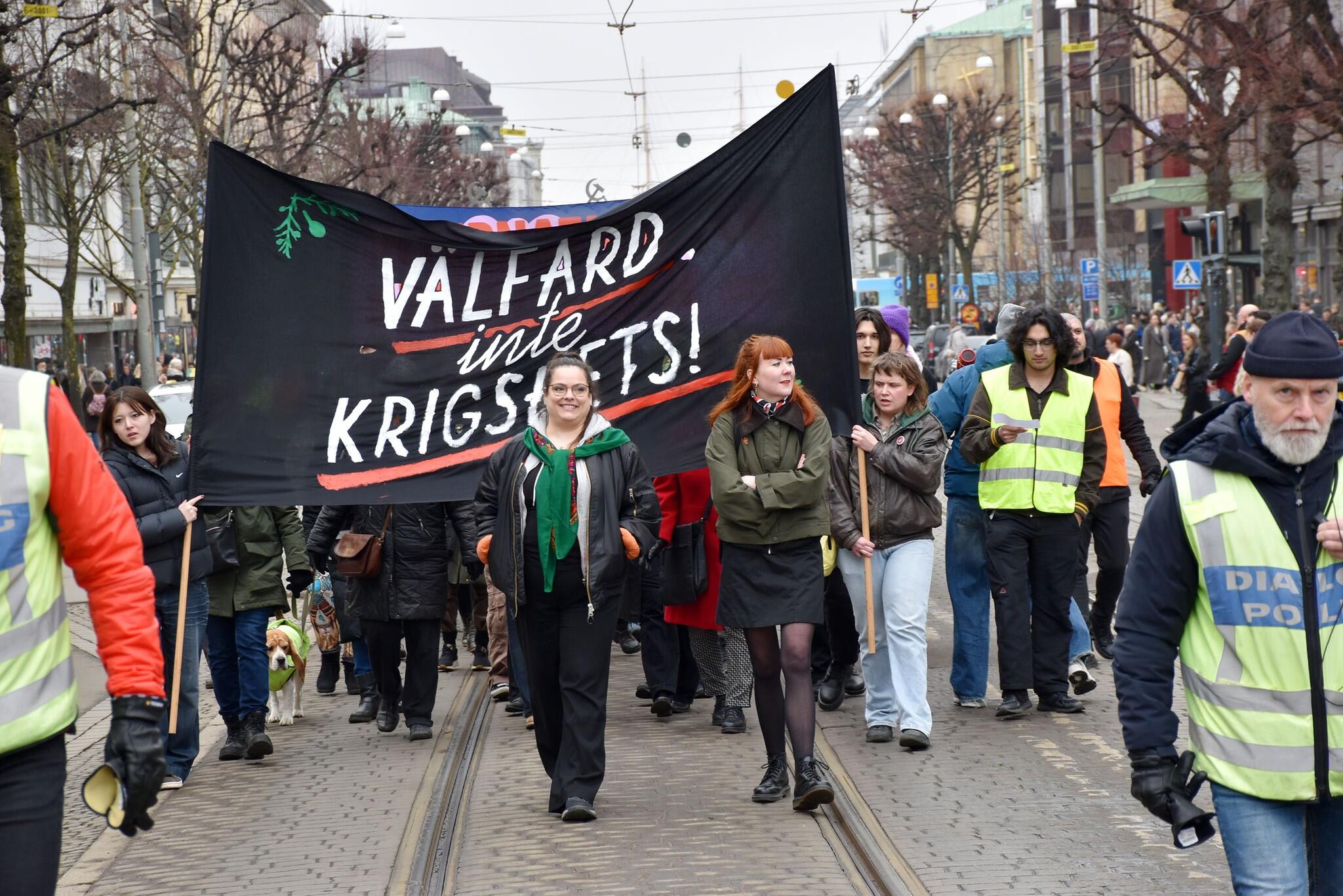 8 mars demonstartion i Göteborg