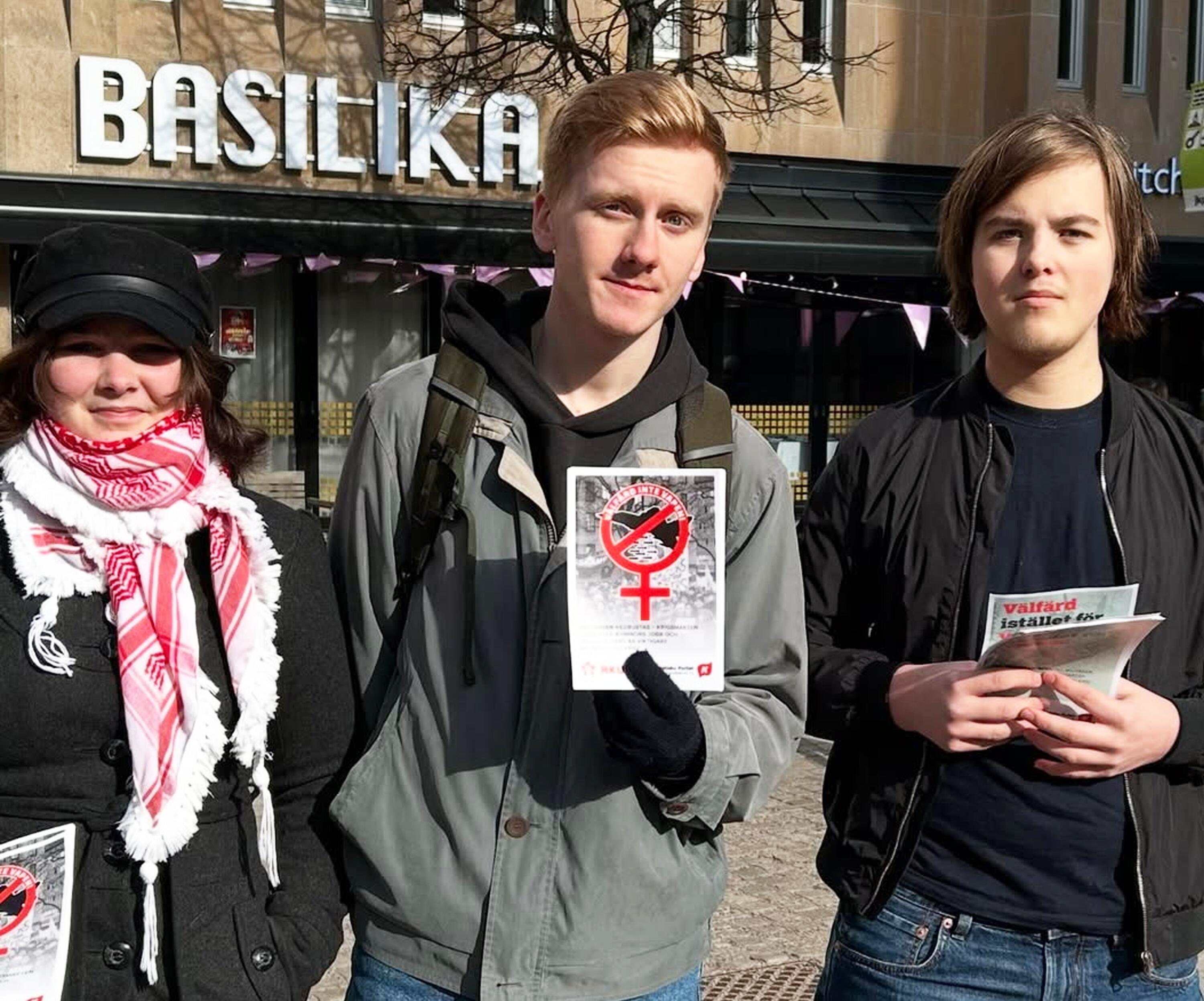 Torgmöte i Jönköping.