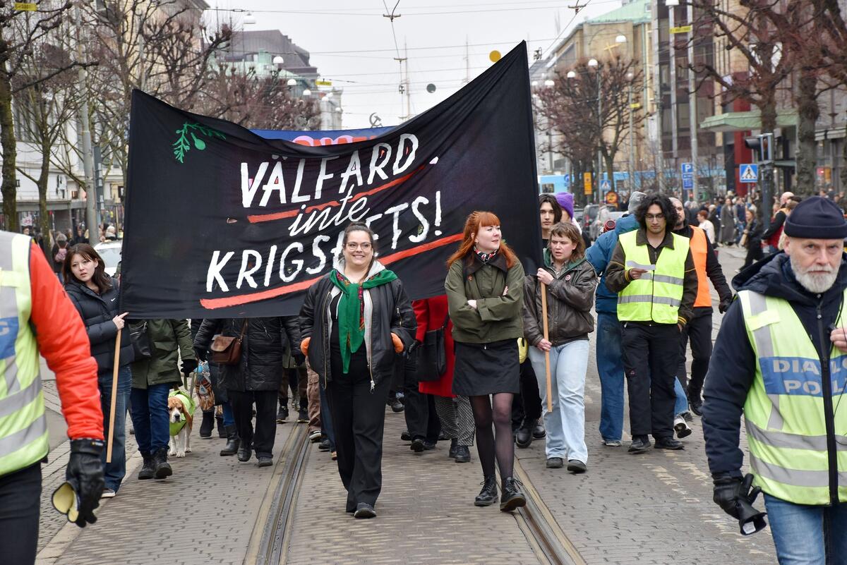 8 mars demonstartion i Göteborg