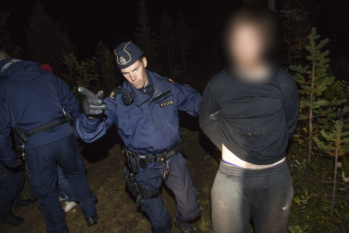 Gripande av polis