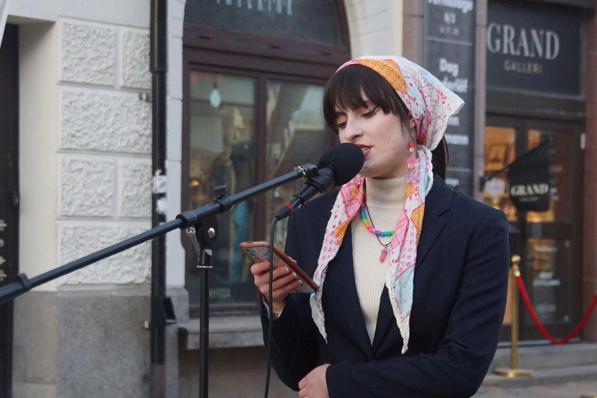 Talare f&ouml;r RKU vid torgm&ouml;te i Karlstad